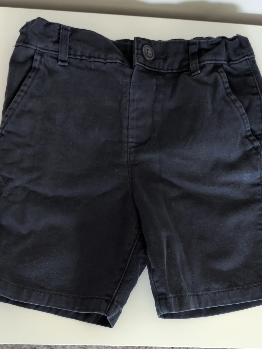 The Children's Place Dark Navy Flat-Front Shorts